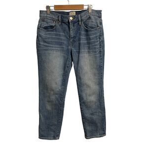 J. Crew Slim Broken in Boyfriend Mid Rise Jeans Size 27P